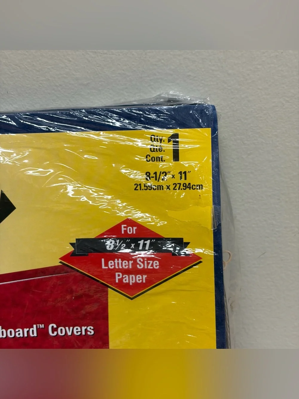 Lot of 4: Blue Binders ACCO 8 1/2